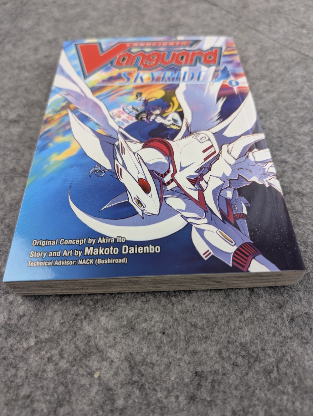 Vanguard Skyride Kids Graphic Novel - Blue